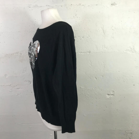 SOLD!! NWOT Torrid Blak Good Girl/Bad Girl Sequin - Picture 4 of 7